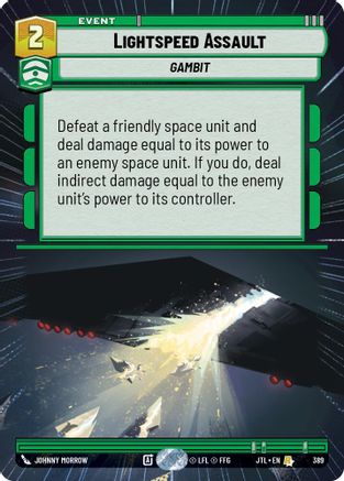 Lightspeed Assault (389) (Hyperspace) (389) [Jump to Lightspeed] - Fantasy Flight Games - Card Brawlers | Quebec | Canada |
