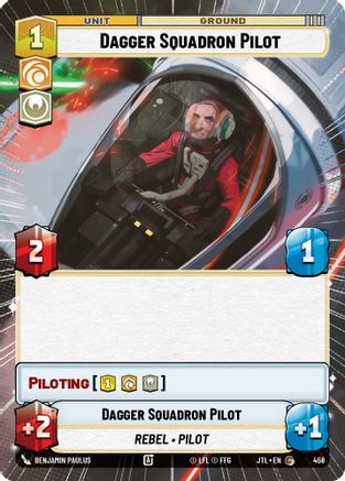 Dagger Squadron Pilot (458) (Hyperspace) (458) [Jump to Lightspeed] - Fantasy Flight Games - Card Brawlers | Quebec | Canada |