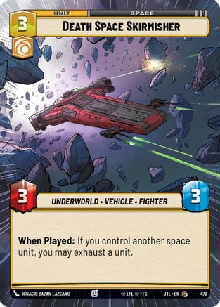 Death Space Skirmisher (479) (Hyperspace) (479) [Jump to Lightspeed] - Fantasy Flight Games - Card Brawlers | Quebec | Canada |