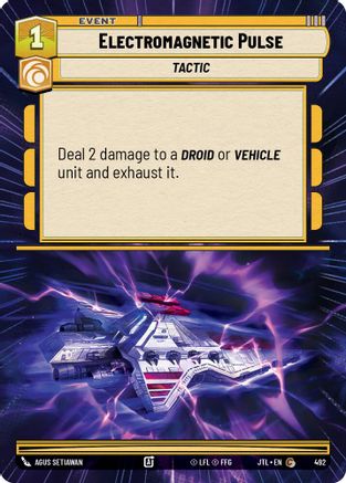 Electromagnetic Pulse (492) (Hyperspace) (492) [Jump to Lightspeed] - Fantasy Flight Games - Card Brawlers | Quebec | Canada |