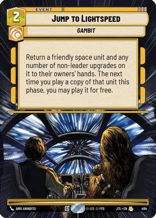 Jump to Lightspeed (494) (Hyperspace) (494) [Jump to Lightspeed] - Fantasy Flight Games - Card Brawlers | Quebec | Canada |