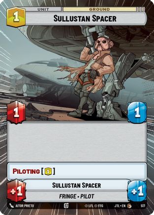 Sullustan Spacer (517) (Hyperspace) (517) [Jump to Lightspeed] - Fantasy Flight Games - Card Brawlers | Quebec | Canada |