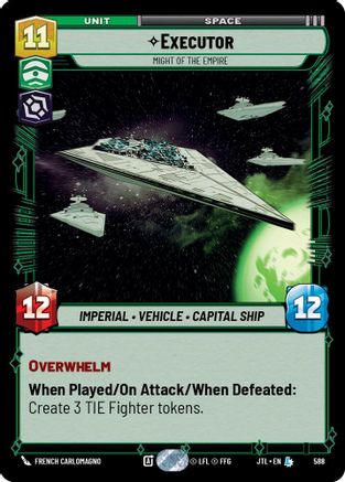 Executor - Might of the Empire (588) (588) [Jump to Lightspeed] - Fantasy Flight Games - Card Brawlers | Quebec | Canada |
