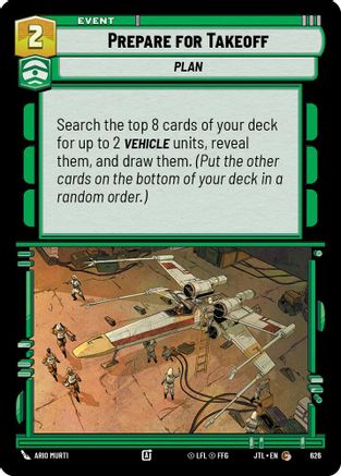 Prepare for Takeoff (626) (626) [Jump to Lightspeed] - Fantasy Flight Games - Card Brawlers | Quebec | Canada |