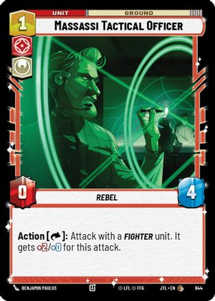 Massassi Tactical Officer (644) (644) [Jump to Lightspeed] - Fantasy Flight Games - Card Brawlers | Quebec | Canada |
