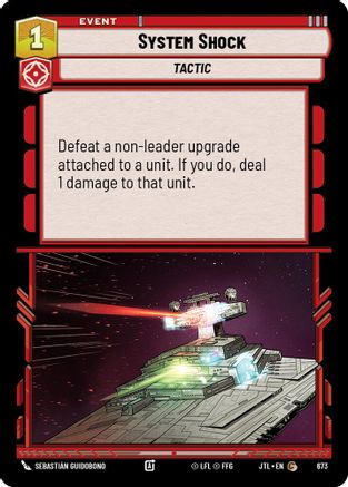 System Shock (673) (673) [Jump to Lightspeed] - Fantasy Flight Games - Card Brawlers | Quebec | Canada |