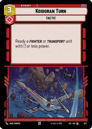 Koiogran Turn (677) (677) [Jump to Lightspeed] - Fantasy Flight Games - Card Brawlers | Quebec | Canada |