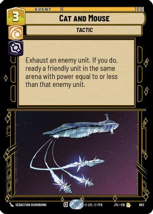 Cat and Mouse (693) (693) [Jump to Lightspeed] - Fantasy Flight Games - Card Brawlers | Quebec | Canada |