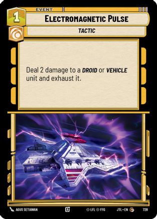 Electromagnetic Pulse (728) (728) [Jump to Lightspeed] - Fantasy Flight Games - Card Brawlers | Quebec | Canada |