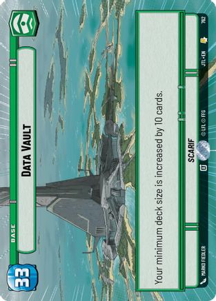 Data Vault (762) (Hyperspace Foil) (762) [Jump to Lightspeed] - Fantasy Flight Games - Card Brawlers | Quebec | Canada |