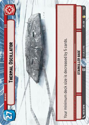 Thermal Oscillator (763) (Hyperspace Foil) (763) [Jump to Lightspeed] - Fantasy Flight Games - Card Brawlers | Quebec | Canada |