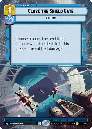 Close the Shield Gate (808) (Hyperspace Foil) (808) [Jump to Lightspeed] - Fantasy Flight Games - Card Brawlers | Quebec | Canada |
