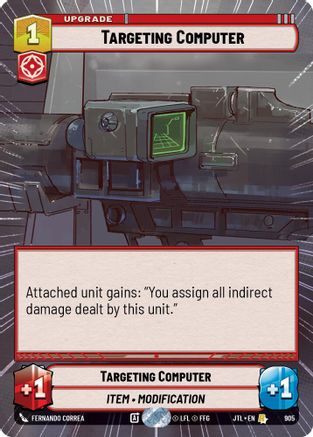 Targeting Computer (905) (Hyperspace Foil) (905) [Jump to Lightspeed] - Fantasy Flight Games - Card Brawlers | Quebec | Canada |