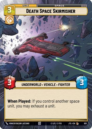 Death Space Skirmisher (951) (Hyperspace Foil) (951) [Jump to Lightspeed] - Fantasy Flight Games - Card Brawlers | Quebec | Canada |