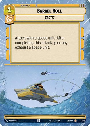 Barrel Roll (962) (Hyperspace Foil) (962) [Jump to Lightspeed] - Fantasy Flight Games - Card Brawlers | Quebec | Canada |