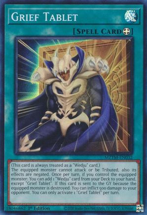 Grief Tablet [MZTM-EN032] Super Rare - Yu-Gi-Oh! - Card Brawlers | Quebec | Canada |
