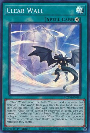 Clear Wall [MZTM-EN041] Super Rare - Yu-Gi-Oh! - Card Brawlers | Quebec | Canada |