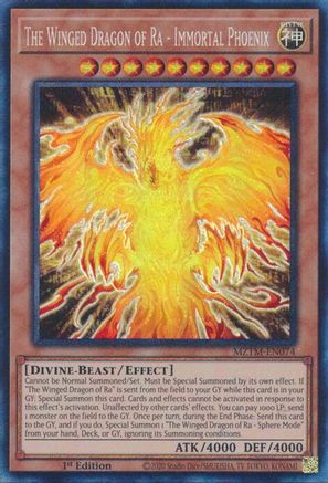 The Winged Dragon of Ra - Immortal Phoenix (Collector's Rare) [MZTM-EN074] Collector's Rare - Yu-Gi-Oh! - Card Brawlers | Quebec | Canada |