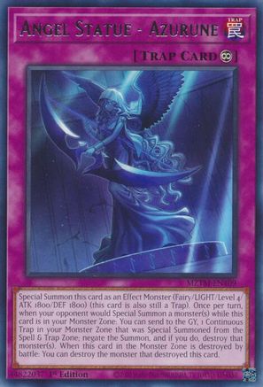 Angel Statue - Azurune [MZTM-EN109] Rare - Yu-Gi-Oh! - Card Brawlers | Quebec | Canada |