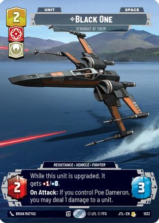 Black One - Straight At Them (1033) (Prestige) (1033) [Jump to Lightspeed] - Fantasy Flight Games - Card Brawlers | Quebec | Canada |