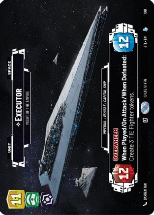 Executor - Might of the Empire (1061) (Prestige Foil) (1061) [Jump to Lightspeed] - Fantasy Flight Games - Card Brawlers | Quebec | Canada |