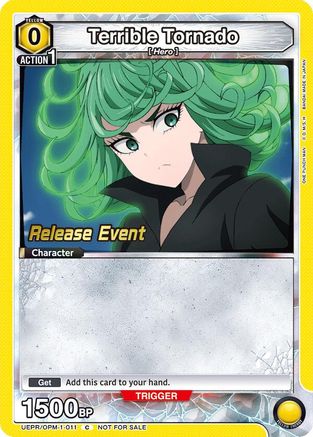 Terrible Tornado (011) (UEPR/OPM-1-011) - UE06BT One Punch Man Release Event Cards