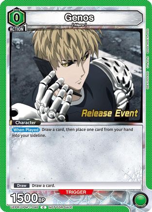 Genos (046) (UEPR/OPM-1-046) - UE06BT One Punch Man Release Event Cards