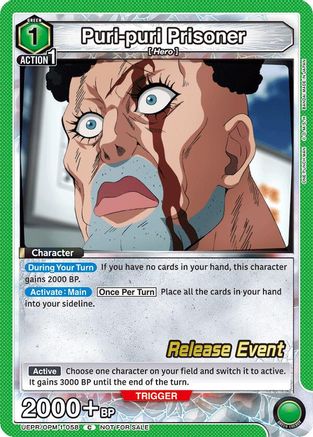 Puri-puri Prisoner (UEPR/OPM-1-058) - UE06BT One Punch Man Release Event Cards