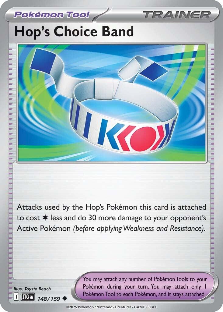 Hop's Choice Band (148/159) [Scarlet & Violet: Journey Together] - Pokémon - Card Brawlers | Quebec | Canada |