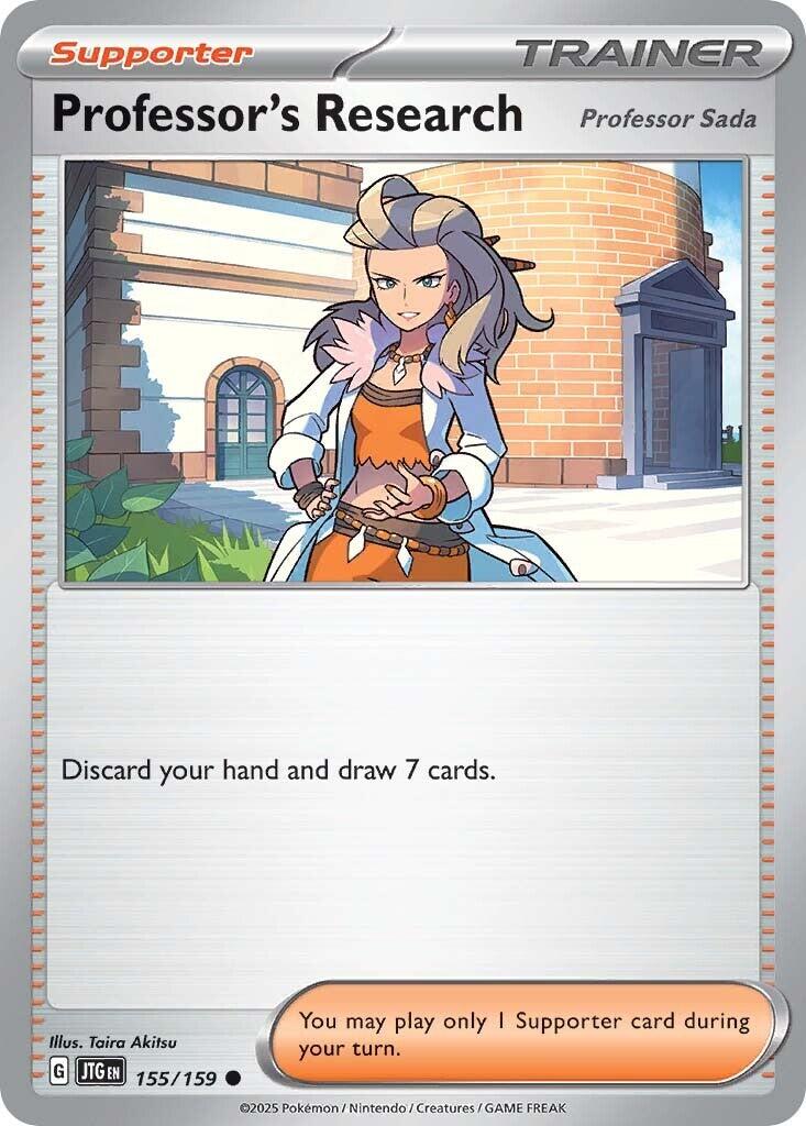 Professor's Research (155/159) [Scarlet & Violet: Journey Together] - Pokémon - Card Brawlers | Quebec | Canada |
