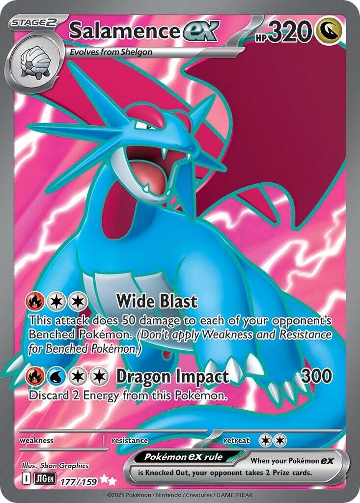 Salamence ex (177/159) [Scarlet & Violet: Journey Together] - Pokémon - Card Brawlers | Quebec | Canada |
