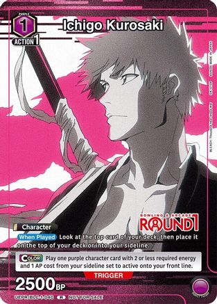 Ichigo Kurosaki (Round1 Bowling & Arcade) (UEPR/BLC-1-040) - Union Arena Promotion Cards Foil