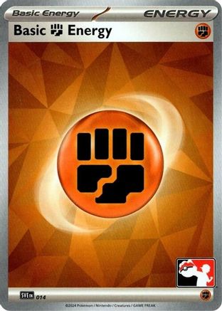 Basic Fighting Energy (014) [Prize Pack Series Cards]