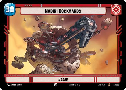 Nadiri Dockyards // Experience (027/262 // T03/T04) (027/262 // T03/T04) [Jump to Lightspeed] - Fantasy Flight Games - Card Brawlers | Quebec | Canada |