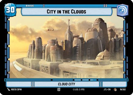 City in the Clouds // X-Wing (019/262 // T02/T04) (019/262 // T02/T04) [Jump to Lightspeed] - Fantasy Flight Games - Card Brawlers | Quebec | Canada |