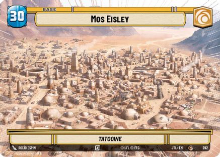 Mos Eisley // X-Wing (292 // T06) (Hyperspace) (292 // T06) [Jump to Lightspeed] - Fantasy Flight Games - Card Brawlers | Quebec | Canada |