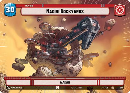 Nadiri Dockyards // TIE Fighter (289 // T05) (Hyperspace) (289 // T05) [Jump to Lightspeed] - Fantasy Flight Games - Card Brawlers | Quebec | Canada |