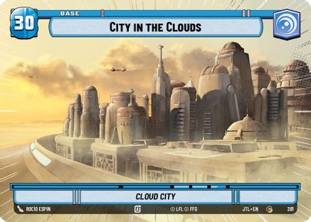 City in the Clouds // TIE Fighter (281 // T05) (Hyperspace) (281 // T05) [Jump to Lightspeed] - Fantasy Flight Games - Card Brawlers | Quebec | Canada |