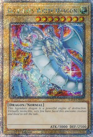 Blue-Eyes White Dragon (New Art) [RA04-EN002] Quarter Century Secret Rare - Yu-Gi-Oh! - Card Brawlers | Quebec | Canada |
