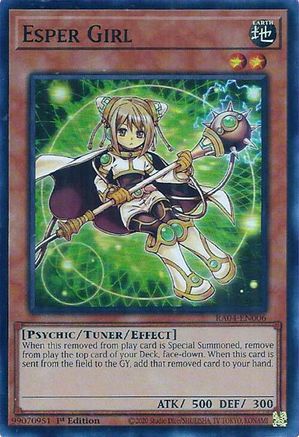Esper Girl [RA04-EN006] Super Rare - Yu-Gi-Oh! - Card Brawlers | Quebec | Canada |