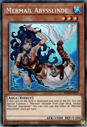 Mermail Abysslinde [RA04-EN011] Prismatic Collector's Rare - Yu-Gi-Oh! - Card Brawlers | Quebec | Canada |