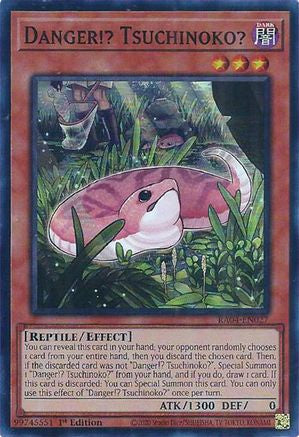 Danger!? Tsuchinoko? [RA04-EN027] Super Rare - Yu-Gi-Oh! - Card Brawlers | Quebec | Canada |