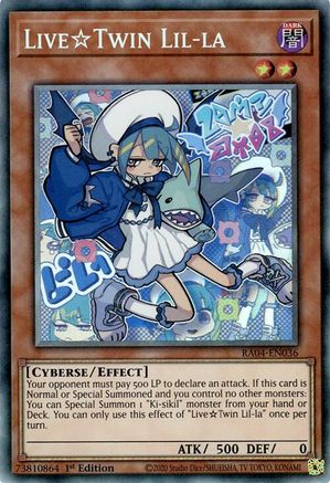 LiveTwin Lil-la [RA04-EN036] Prismatic Collector's Rare - Yu-Gi-Oh! - Card Brawlers | Quebec | Canada |