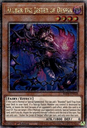 Aluber the Jester of Despia (New Art) [RA04-EN038] Quarter Century Secret Rare - Yu-Gi-Oh! - Card Brawlers | Quebec | Canada |