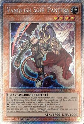Vanquish Soul Pantera [RA04-EN044] Platinum Secret Rare - Yu-Gi-Oh! - Card Brawlers | Quebec | Canada |