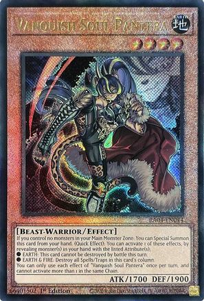 Vanquish Soul Pantera [RA04-EN044] Prismatic Ultimate Rare - Yu-Gi-Oh! - Card Brawlers | Quebec | Canada |