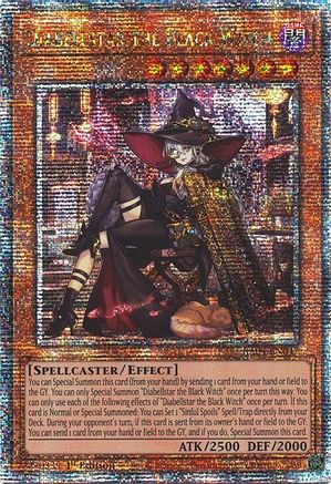 Diabellstar the Black Witch (New Art) [RA04-EN047] Quarter Century Secret Rare - Yu-Gi-Oh! - Card Brawlers | Quebec | Canada |