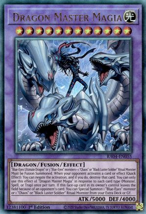Dragon Master Magia [RA04-EN055] Prismatic Ultimate Rare - Yu-Gi-Oh! - Card Brawlers | Quebec | Canada |