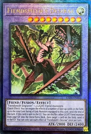 Fiendsmith's Desirae [RA04-EN056] Prismatic Ultimate Rare - Yu-Gi-Oh! - Card Brawlers | Quebec | Canada |
