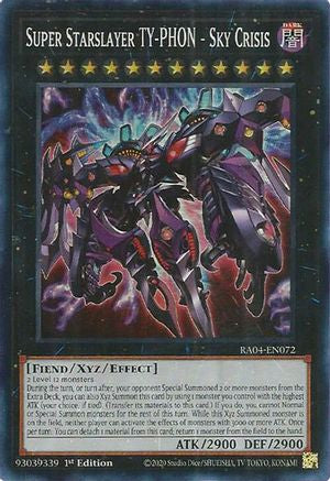 Super Starslayer TY-PHON - Sky Crisis [RA04-EN072] Super Rare - Yu-Gi-Oh! - Card Brawlers | Quebec | Canada |